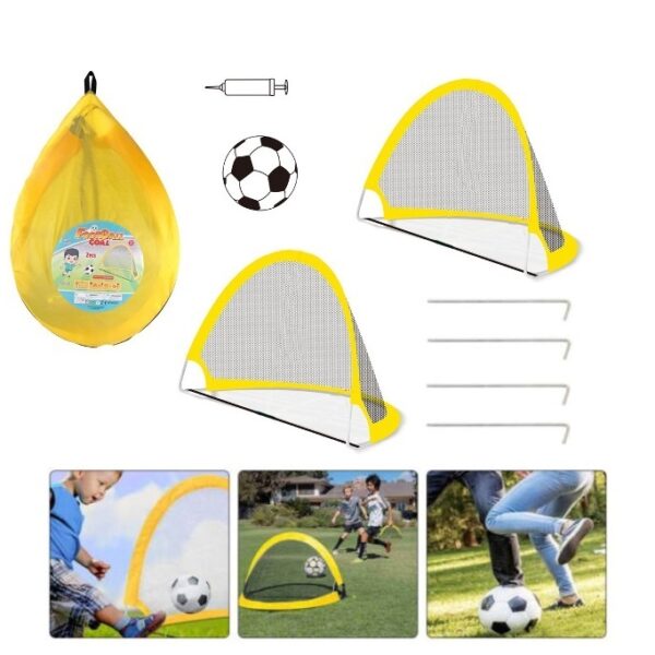 Αναδιπλούμενο σετ ποδοσφαίρου 2 τμχ OEM