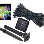 Ηλιακά φωτάκια κήπου 100Led 8 προγράμματα πολύχρωμα OEM