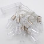 Φωτάκια μινιατούρες λάμπα σωλήνα με διαφανές καλώδιο πολύχρωμο OEM