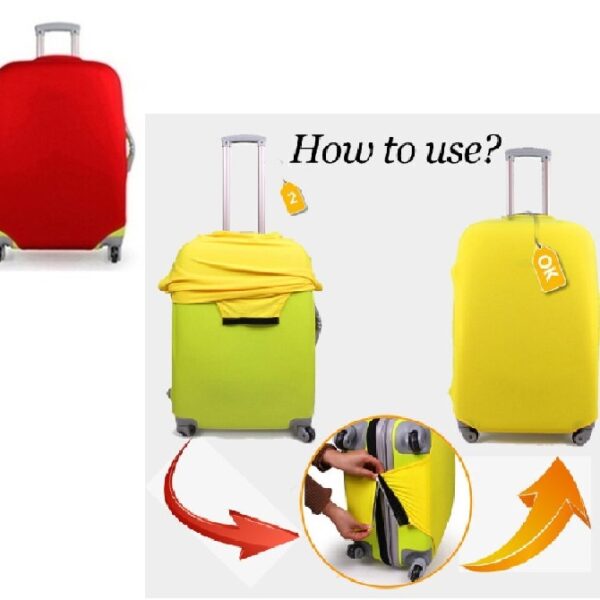 Ελαστικό κάλυμμα βαλίτσας small 18΄΄-20΄΄ (45 - 51 cm ύψος) OEM