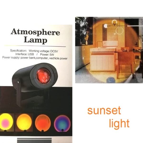 Λάμπα φωτογράφισης LED ηλιοβασίλεμα 17352-18 OEM