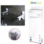 Ράφι με ράγα για πετσέτες με βεντούζες λευκό 5200796 OEM