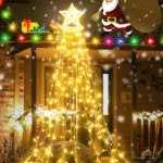 Χριστουγεννιάτικος φωτισμός 2.5μ 208 led ζεστό λευκό 8473 OEM