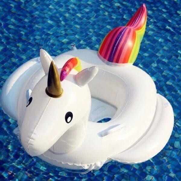 Φουσκωτό σωσίβιο κάθισμα μονόκερος παιδιά  75x75cm 8135 OEM