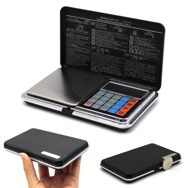 Ζυγαριά ακριβείας 0.1-500gr & κομπιουτεράκι τσέπης OEM