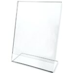 Ακρυλική κάθετη κορνίζα φωτογραφίας - εγγράφου Α4 επιτραπέζια 21x29.7cm OEM