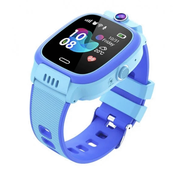 Παιδικό έξυπνο ρολόι 1,44'' οθόνη αφής με κάρτα nanoSIM, κάμερα & ξυπνητήρι  Y31, μπλε OEM