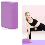 Τουβλάκι ισορροπίας για γιόγκα και πιλάτες μωβ EVA 87185 OEM