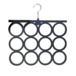 Κρεμάστρα ντουλάπας για μαντήλια και κασκόλ, μπορντό