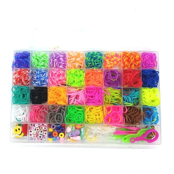 Σετ χειροτεχνίας για βραχιολάκια 1600τμχ OEM