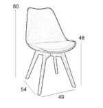 LOGAN PLUS GREY(Σ4)ΚΑΡ/ΔΕΡΜ/ΡΡ 49X54X46-80εκ. - Image 2