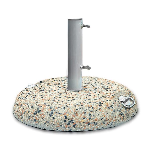 Βάση ομπρέλας τσιμεντένια 50 κιλά με λαβές Φ62