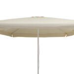 Ομπρέλα τετράγωνη 3x3 μέτρα αλουμινίου επαγγελματική με αδιάβροχο ύφασμα σε εκρού χρώμα