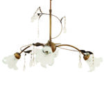 Φωτιστικό τρίφωτο "MELISSA" μεταλλικό σε χρώμα μπρονζέ Ε27