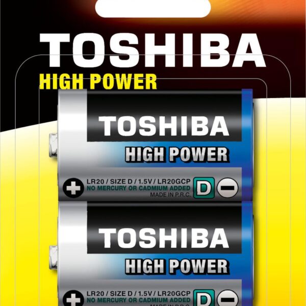 ΜΠΑΤΑΡΙΕΣ TOSHIBA ΑΛΚΑΛΙΚΕΣ TYPE D