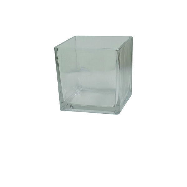 Βάζο γυάλινο 8,2x 8,2x 7,5cm [10705151]