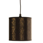 Φωτιστικό μονόφωτο καπέλο Ε27 Φ20Χ20 εκ. μαύρο - KESKOR 20205