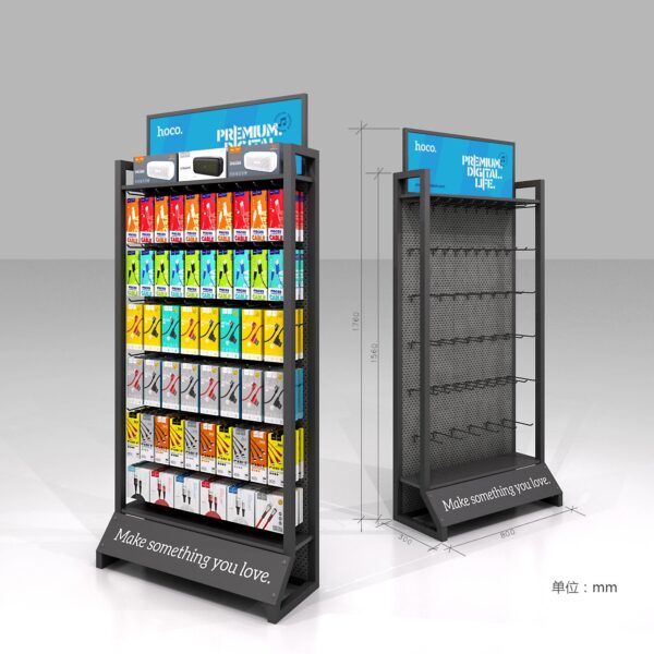 HOCO HN12 ΜΕΤΑΛΛΙΚΟ ΣΤΑΝΤ ΓΙΑ ΚΡΕΜΑΣΤΑ L800*D300*H1760mm (2 KIB)