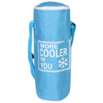 Θήκη ισοθερμική Φ12Χ33 εκ. για μπουκάλι 1,5 λίτρο σιέλ - KESKOR 08861-4