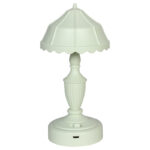 Πορτατίφ παιδικό πλαστικό LED επαναφορτιζόμενο (USB) Φ9Χ18 εκ. πράσινο - KESKOR 24702-5