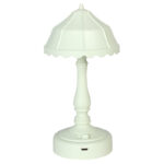 Πορτατίφ παιδικό πλαστικό LED επαναφορτιζόμενο (USB) Φ9Χ18 εκ. πράσινο - KESKOR 24702-1