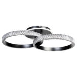 Φωτιστικό οροφής LED 70X40X16 εκ. 128W μαύρο με controller - KESKOR 868461 - Image 3