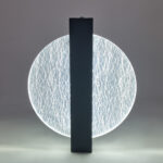 Απλίκα τοίχου μεταλλική μαύρη LED 6W 20Χ4,5Χ25 εκ. με ακρυλικό - KESKOR 458514 - Image 4