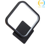 Απλίκα τοίχου μεταλλική LED 15W 25Χ6Χ29 εκ. μαύρη - KESKOR 458516