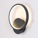 Απλίκα τοίχου μεταλλική LED 13W 20Χ5,5Χ23 εκ. μαύρη - KESKOR 458517 - Image 2