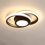Φωτιστικό οροφής LED 17W 27Χ20Χ5 εκ. Μαύρο - KESKOR 472700 - Image 2