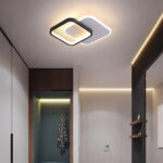 Φωτιστικό οροφής LED 24W 31Χ24Χ5,5 εκ. Μαύρο Λευκό - KESKOR 472702 - Image 4