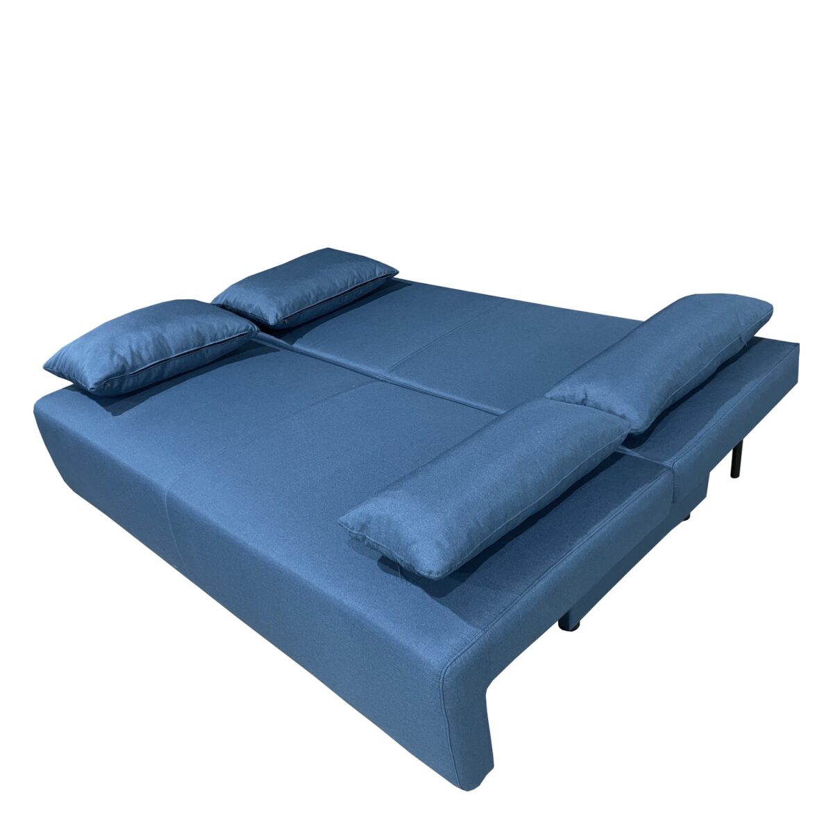 Καναπές Κρεβάτι Τριθέσιος ArteLibre URBAN LOUNGE 3S Μπλε Ύφασμα 194x93x72cm - Image 2
