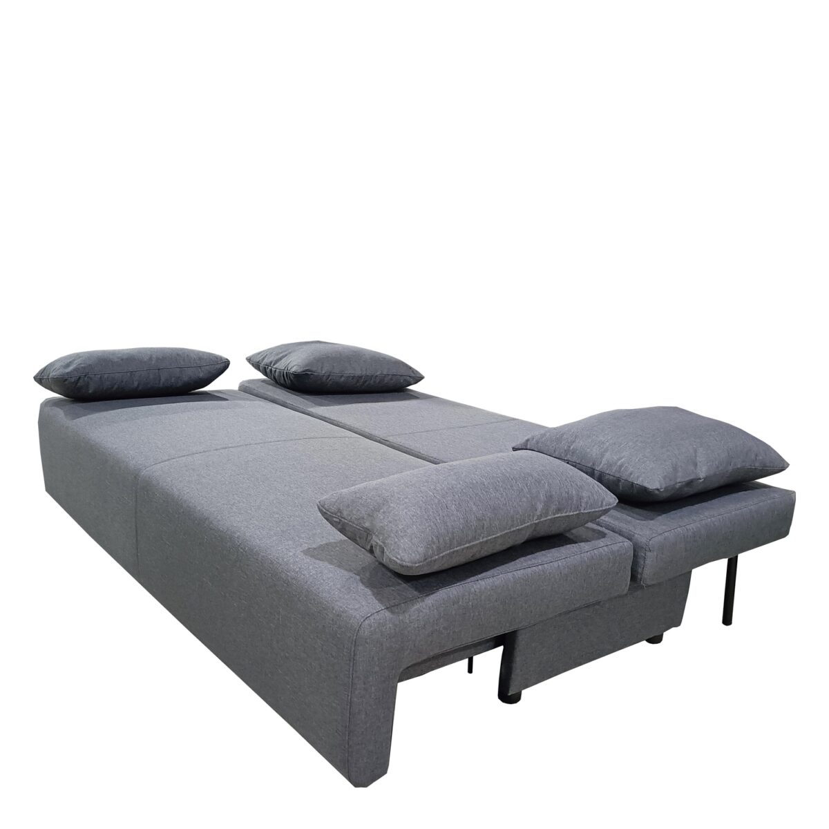 Καναπές Κρεβάτι Τριθέσιος ArteLibre URBAN LOUNGE 3S Γκρι Ύφασμα 194x93x72cm - Image 2