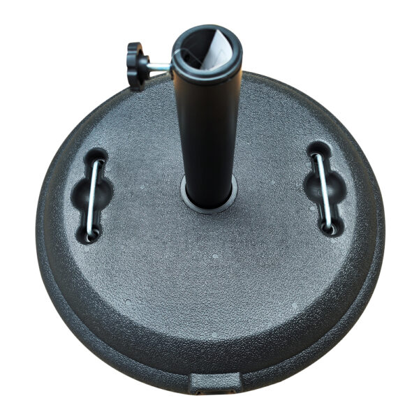 Βάση Ομπρέλας ArteLibre KODIAK 22kg Μαύρο Τσιμέντο/Πλαστικό 46.5x33cm