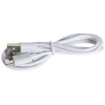 Πορτατίφ μεταλλικό LED επαναφορτιζόμενο (USB) Φ11Χ38 εκ. Λευκό - KESKOR 55542 - Image 6