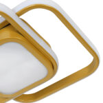 Φωτιστικό οροφής LED 25W 36Χ28Χ6 εκ. χρυσό - KESKOR 458535 - Image 2