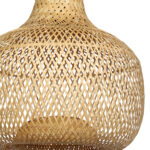 Φωτιστικό μονόφωτο Ε27 Φ42Χ39 εκ. μπαμπού - KESKOR 60889 - Image 3