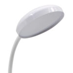 Πορτατίφ γραφείου LED επαναφορτιζόμενο Φ10Χ32 εκ. λευκό με εύκαμπτο βραχίονα - KESKOR 80443 - Image 5