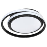 Φωτιστικό οροφής LED 70W Φ34Χ7 εκ. μαύρο με controller - KESKOR 602181 - Image 3