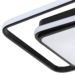 Φωτιστικό οροφής LED 70W 34Χ34Χ6,5 εκ. μαύρο με controller - KESKOR 602182 - Image 3