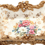 Κουπ διακοσμητικό Polyresin 34Χ21Χ13 εκ. Floral - KESKOR 66004 - Image 4