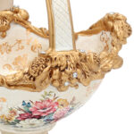 Καλάθι διακοσμητικό Polyresin 25Χ20Χ29 εκ. Floral - KESKOR 66005 - Image 2