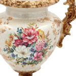 Βάζο - Αμφορέας διακοσμητικό Polyresin 28Χ17Χ36 εκ. Floral - KESKOR 66006 - Image 2