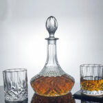Μποτίλια - καράφα γυάλινη 900 ml Φ16Χ28 εκ. - KESKOR 68578 - Image 2