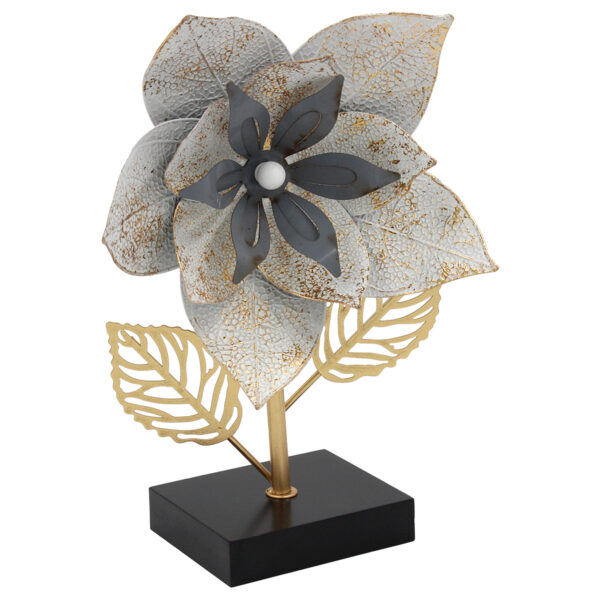 Διακοσμητικό μεταλλικό επιτραπέζιο 21Χ10Χ30 εκ. Λουλούδι - KESKOR 46000