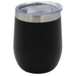 Ποτήρι θερμός ΙΝΟΧ Vacuum 340 ml Φ8Χ12 εκ. Μαύρο - KESKOR 42671-3