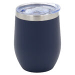 Ποτήρι θερμός ΙΝΟΧ Vacuum 340 ml Φ8Χ12 εκ. Σκούρο Μπλε - KESKOR 42671-8
