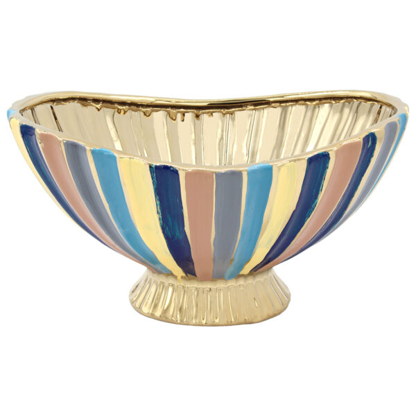 Κουπ διακοσμητικό κεραμικό 33Χ21Χ16 εκ. Πολύχρωμο - KESKOR 63050