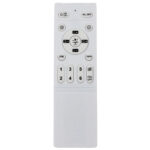 Ανεμιστήρας οροφής με 5 πτερύγια Φ51Χ17 εκ. 67 Watt με φωτισμό LED και controller - KESKOR 602185 - Image 4