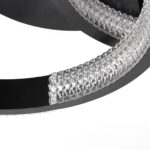 Φωτιστικό οροφής LED 60Χ40Χ15 εκ. 120W Μαύρο με controller - KESKOR 868474 - Image 4